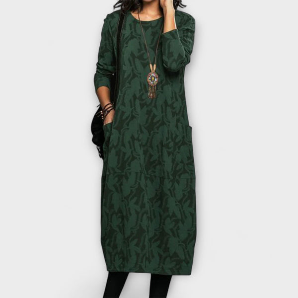 Amalia – Praktisches Langarmkleid