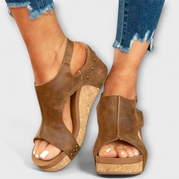 Sofia – Orthopädische Ledersandalen