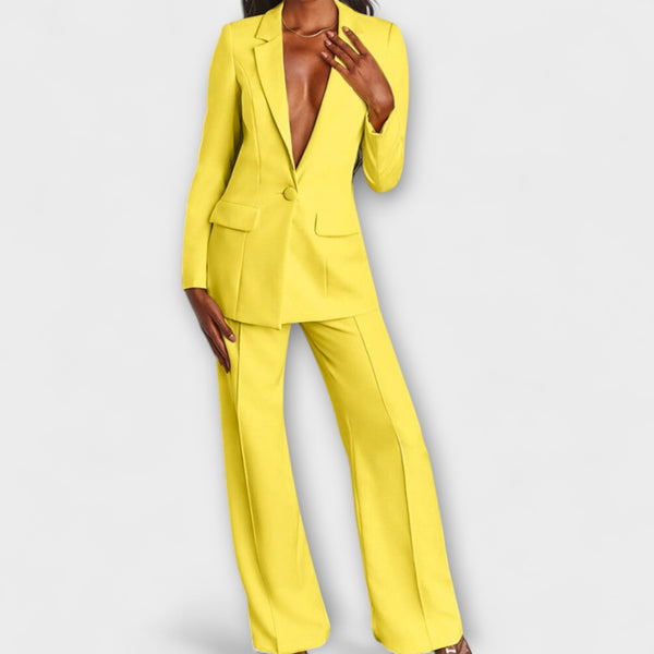 Monica – Elegantes Blazer- und Hosen-Set