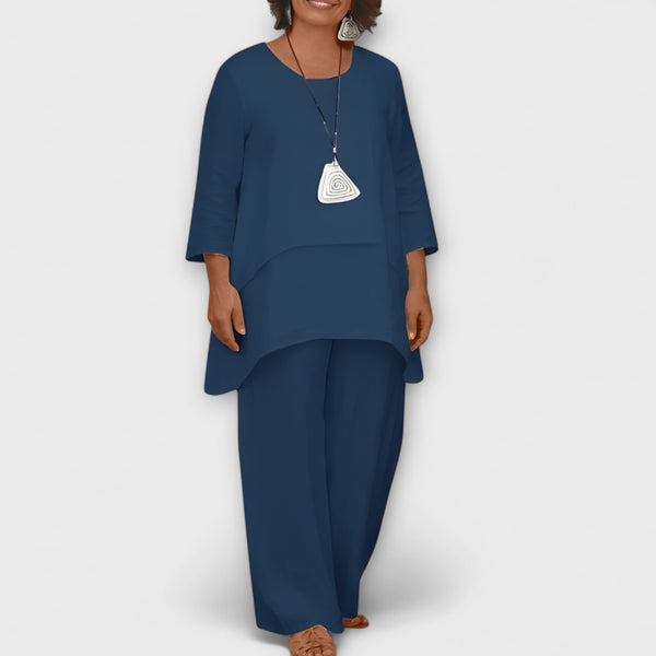 Diana – Zweiteiliges Leinen-Set