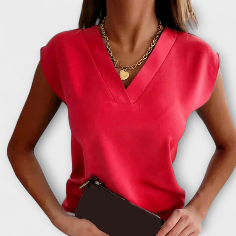 Lucia – V-Ausschnitt Top